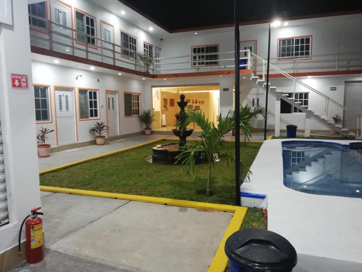 Hotel Villa Maran Chachalacas Ambiente Familiar Playa Chachalacas ภายนอก รูปภาพ